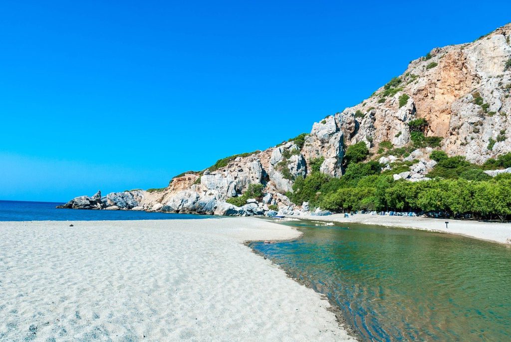 Preveli beach, Creta