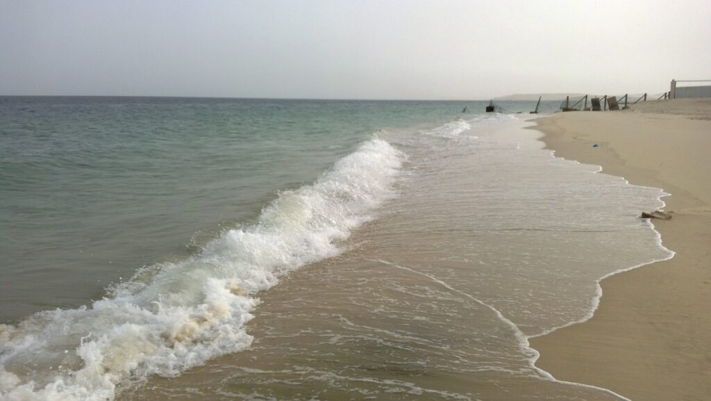 Spiaggia a Qatar
